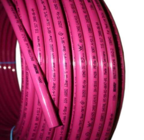 Rehau Rautitan pink (10 м) 16х2,2 мм труба из сшитого полиэтилена