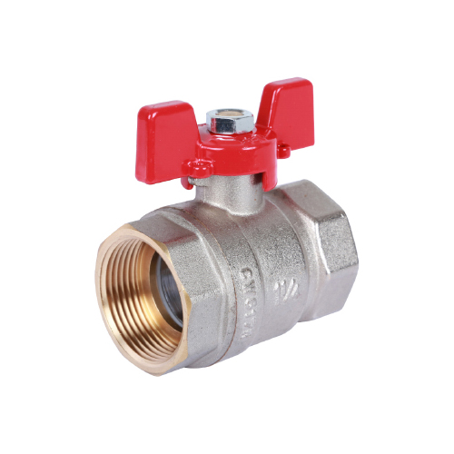 ROMMER Шаровой кран 1/2" ВР/ВР, ручка бабочка