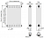 Rifar Tubog 2180 12 секции стальной трубчатый радиатор c боковым подключением