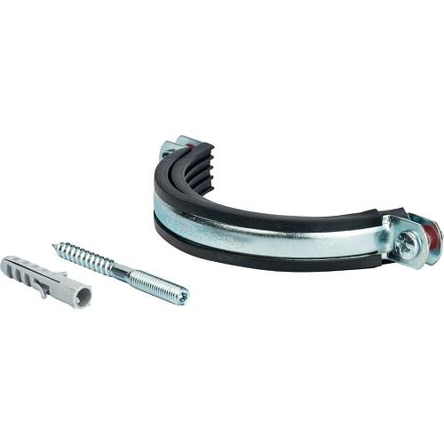 STOUT Хомут для труб с гайкой 4"(107-116)