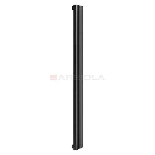 Arbiola Compact H 2500-63-10 секции черный вертикальный радиатор c боковым подключением