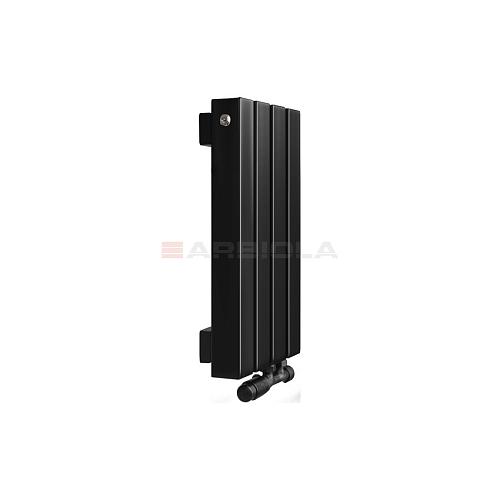 Arbiola Mono V 600-60-40 секции черный вертикальный радиатор c нижним подключением