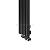 Arbiola Compact V 700-63-12 секции черный вертикальный радиатор c нижним подключением