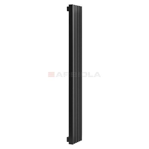 Arbiola Compact H 1800-63-10 секции черный вертикальный радиатор c боковым подключением