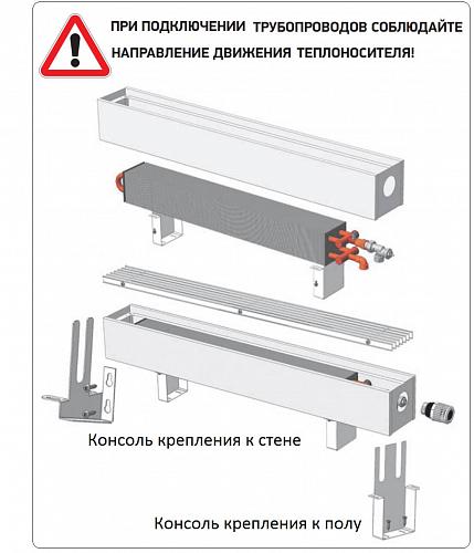 Techno Vita KPZ 85-130-1500 конвектор напольный