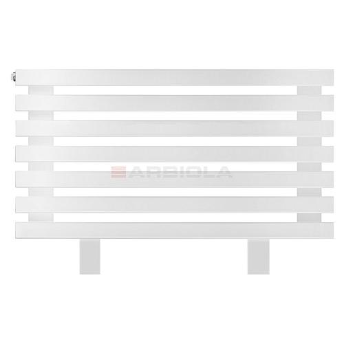 Arbiola Gorizont Ritmo HZ 1000-40-07 секций белый горизонтальный  радиатор c боковым подключением (на ножках)