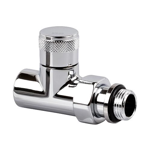 SR Rubinetterie 1/2" Запорный клапан прямой хром
