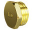 LD Pride Пробка DN25 (1 1/4") НР латунь