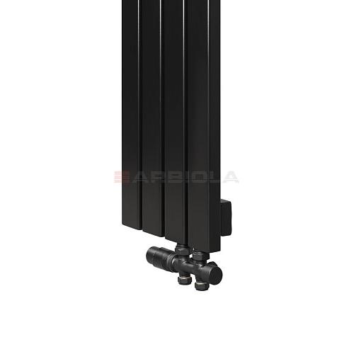 Arbiola Liner V 500-36-39 секции черный вертикальный радиатор c нижним подключением