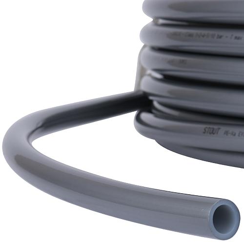 STOUT PEX-a 20х2,8 (20 м) труба из сшитого полиэтилена серая