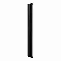 Royal Thermo Shift R22 C2180 - 06 секций RAL9005m Дизайн-радиатор  (черный) с боковым подключением