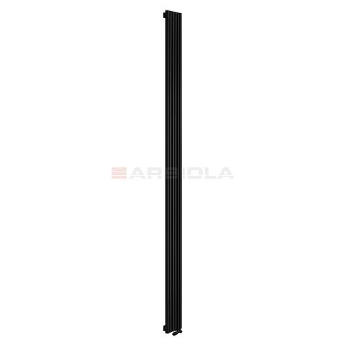 Arbiola Ritmo V 2500-40-10 секции черный вертикальный радиатор c нижним подключением