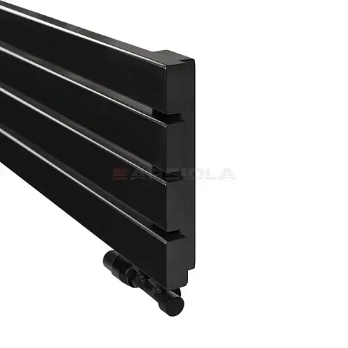 Arbiola Gorizont Liner V 750-36-12 секции черный горизонтальный радиатор c нижним подключением
