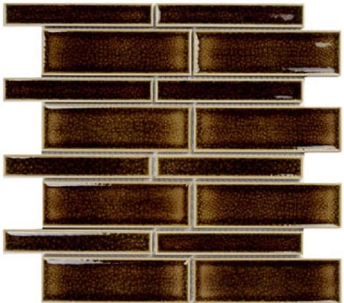 Primacolore, Ceramic, Мозаика CE701MLA Primacolore 23x145+45x145/300х297 (12pcs.) - 1.07