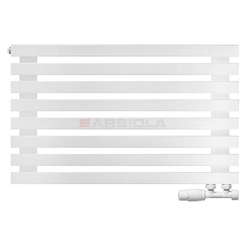 Arbiola Gorizont Ritmo V 700-40-08 секции белый горизонтальный радиатор c нижним подключением