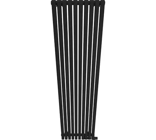 КЗТО QUADRUM 30 V 2- 1750-10 R RAL1T103S9005 Радиатор (черный матовый муар) с нижним подключением
