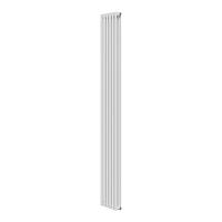 Royal Thermo Shift R22 C2180 - 06 секций RAL9016 Дизайн-радиатор  (белый) с боковым подключением