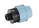 Unipum D32x1" переход н/р фитинг для труб ПНД