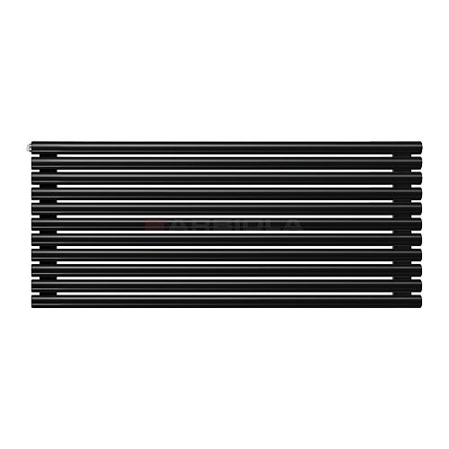 Arbiola Gorizont Iris H 1250-42-11 секции черный горизонтальный радиатор c боковым подключением