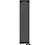 КЗТО QUADRUM 30 V 2- 1750-10 U RALTP26X-M215249005 Радиатор (структурный шелк черный) с нижним подключением