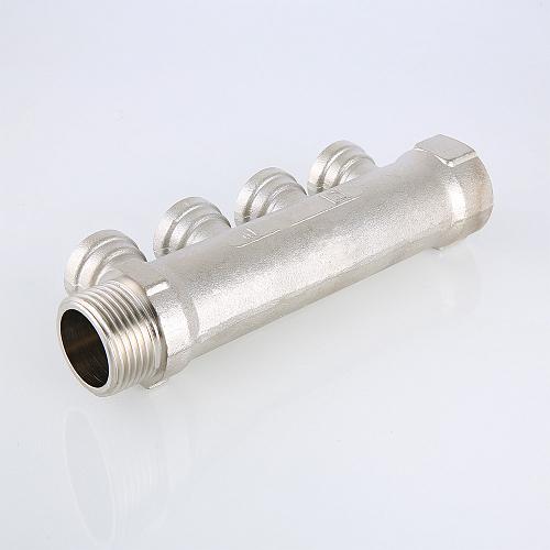 Valtec 3/4", 4 х 1/2" Коллектор 4 вых. с внутренней резьбой