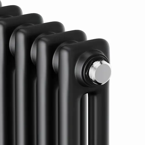 Royal Thermo INSIGNIA C2180 - 06 секций RAL9005m Дизайн-радиатор  (черный) с боковым подключением