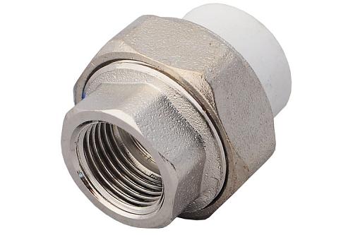 Valfex Муфта ВР 25 x 3/4''  усиленная комбинированная разъёмная (американка)