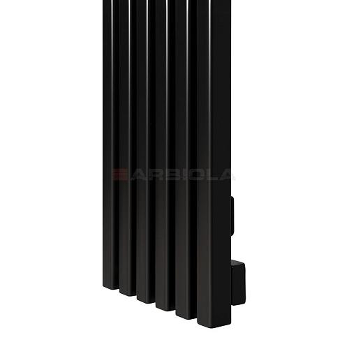  Arbiola Ritmo H 2200-40-07 секции черный вертикальный радиатор c боковым подключением