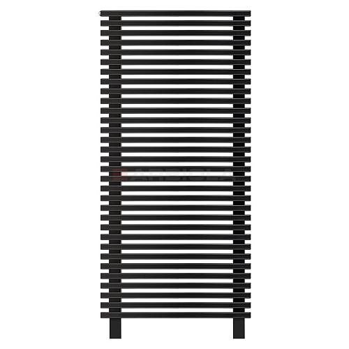 Arbiola Gorizont Compact HZ 750-63-32 секции черный горизонтальный радиатор c боковым подключением с ножками