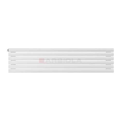 Arbiola Gorizont Iris H 1250-42-06 секции белый горизонтальный радиатор c боковым подключением