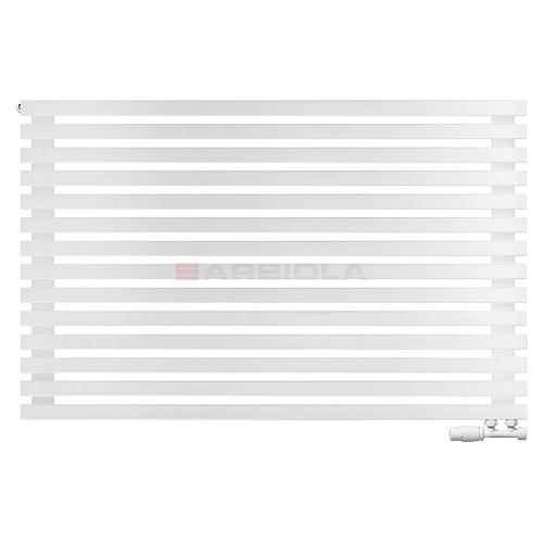 Arbiola Ritmo Gorizont V 1250-40-14 секций белый горизонтальный радиатор c нижним подключением