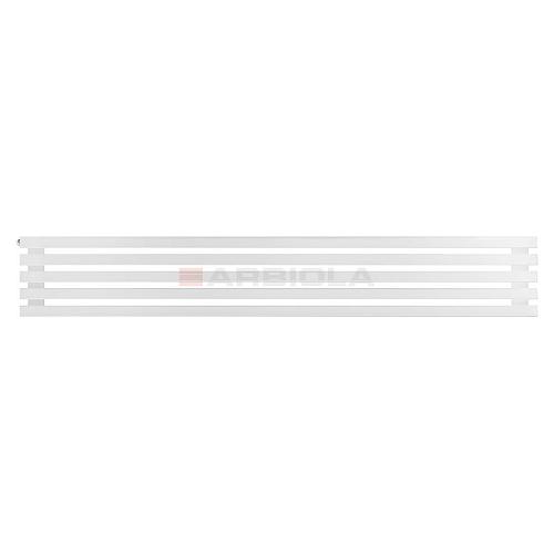 Arbiola Gorizont Ritmo H 1800-40-05 секций белый горизонтальный  радиатор c боковым подключением