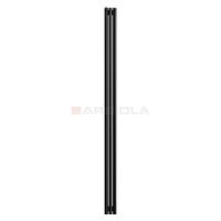 Arbiola Iris 42 H 2500-42-03 секции черный вертикальный радиатор c боковым подключением