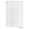 Arbiola Ritmo Gorizont V 750-40-19 секций белый горизонтальный радиатор c нижним подключением