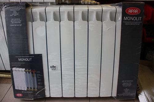 Rifar Monolit 500 08 секций биметаллический секционный радиатор