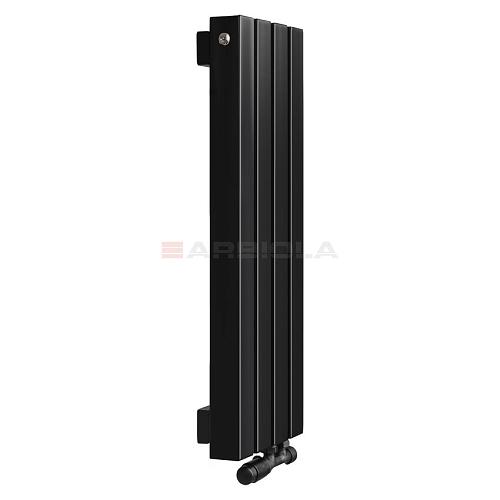 Arbiola Mono V 750-60-19 секции черный вертикальный радиатор c нижним подключением
