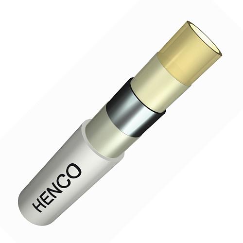 Henco Standard PEXc-AL-PEXc 26х3 мм (50 м) в синей гофре труба металлопластиковая