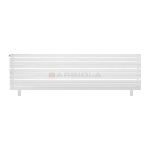Arbiola Gorizont Liner HZ 2500-36-10 секции белый горизонтальный радиатор c боковым подключением с ножками
