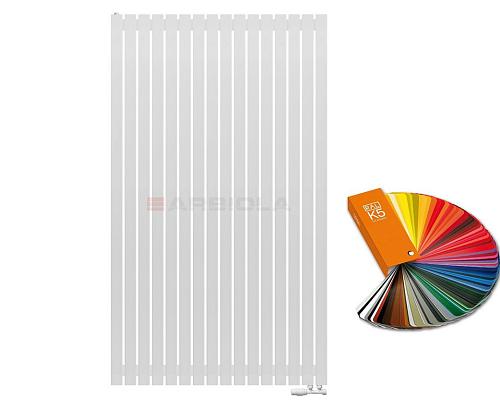Arbiola Mono V 1500-60-16 секции цветной вертикальный радиатор c нижним подключением