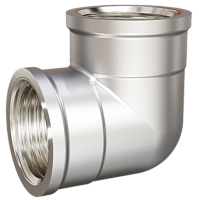 Углы 90° внутренняя резьба равнопроходные никелированная латунь Углы 90° внутренняя резьба равнопроходные никелированная латунь