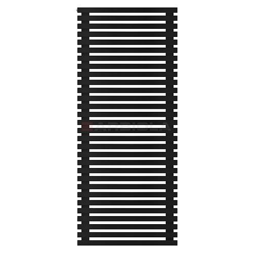 Arbiola Gorizont Ritmo H 750-40-30 секций чёрный горизонтальный  радиатор c боковым подключением