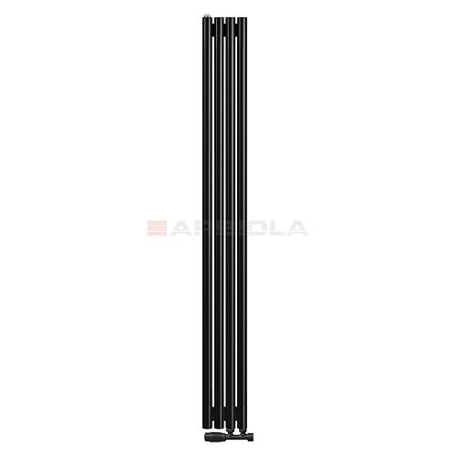 Arbiola Iris 42 V 1750-42-04 секции черный вертикальный радиатор c нижним подключением