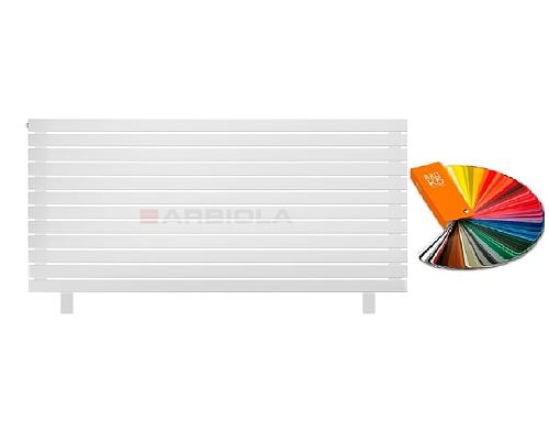 Arbiola Gorizont Liner HZ 1800-36-12 секции цветной горизонтальный радиатор c боковым подключением с ножками