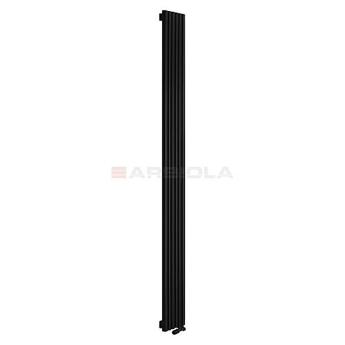 Arbiola Ritmo V 1500-40-04 секции черный вертикальный радиатор c нижним подключением