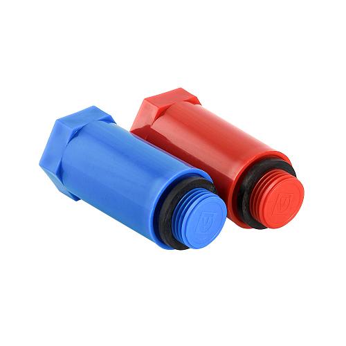 Valtec PPR 1/2" Комплект длинных полипропиленовых пробок (синяя и красная)