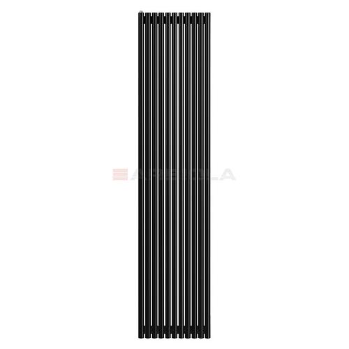 Arbiola Iris 42 H 2500-42-11 секции черный вертикальный радиатор c боковым подключением