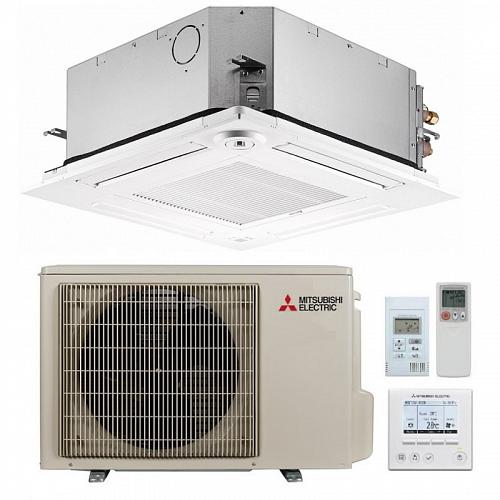 Кассетные четырёх поточные сплит-системы Mitsubishi Electric SLZ-M50FA / SUZ-KA50VA Inverter