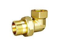 Сгон разъёмный угловой (американка) латунь Сгон разъёмный угловой (американка) латунь