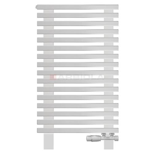 Arbiola Gorizont Compact VZ 600-63-16 секции белый горизонтальный радиатор c нижним подключением с ножками