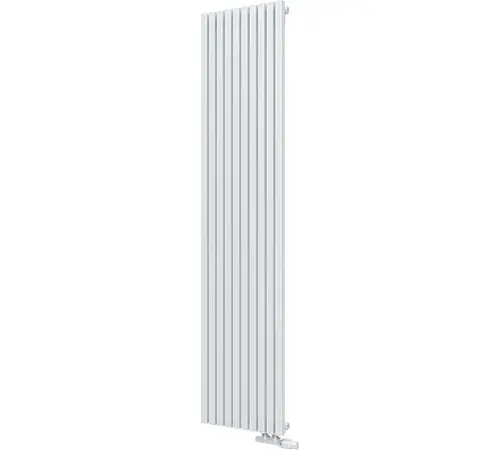 КЗТО QUADRUM 30 V 1-1750-10 R RAL1T104S9016 Радиатор (белый муар) с нижним подключением